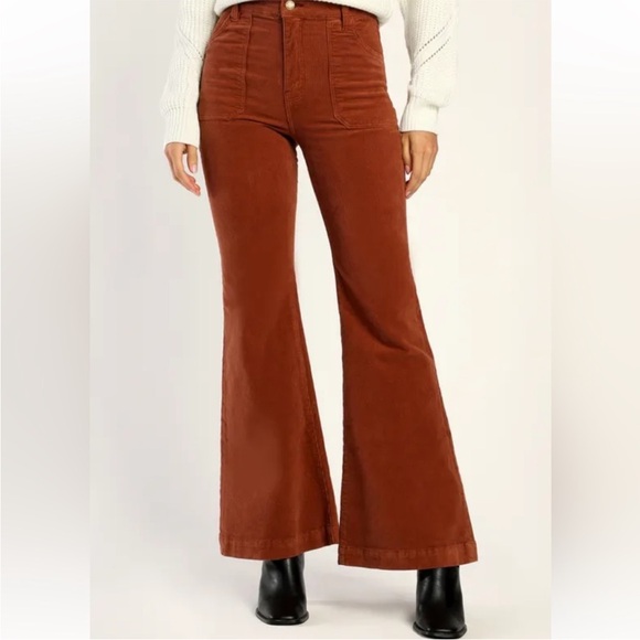 ROLLA'S Pants - Rolla’s The Eastcoast Flare Cinnamon Cord